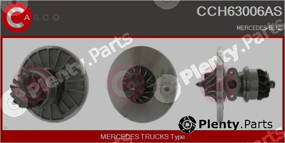 Casco CCH63006AS — Core assembly, turbocharger