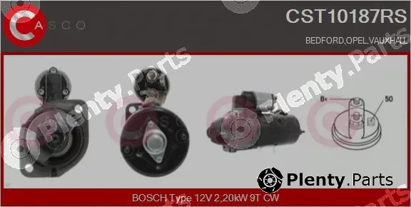 Casco CST10187RS — Starter