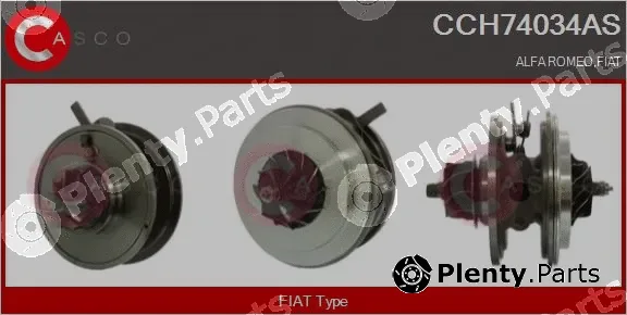 Casco CCH74034AS — Core assembly, turbocharger