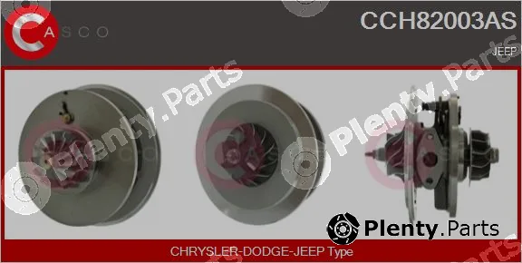 Casco CCH82003AS — Core assembly, turbocharger