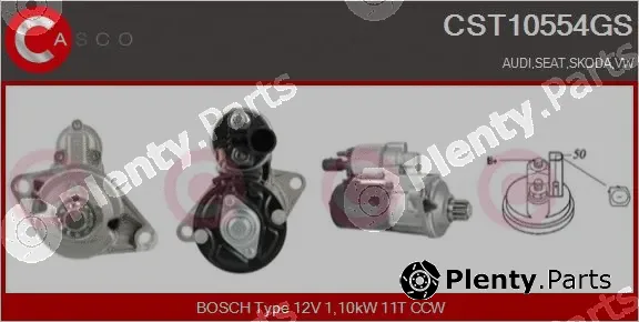 Casco CST10554GS — Starter