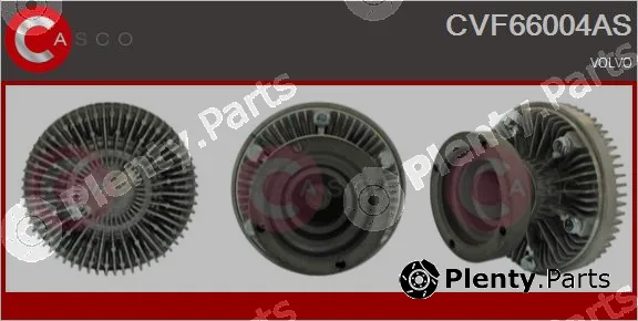 Casco CVF66004AS — Clutch, radiator fan