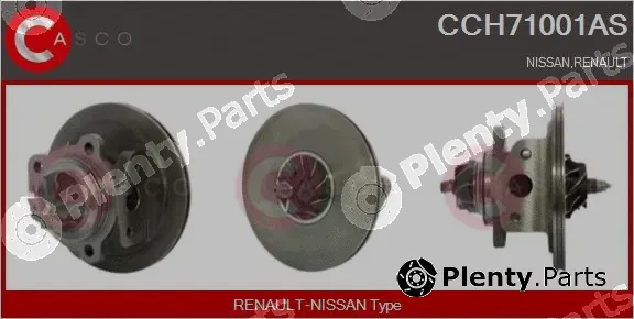Casco CCH71001AS — Core assembly, turbocharger