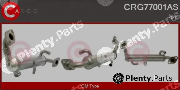 Casco CRG77001AS — Cooler, exhaust gas recirculation