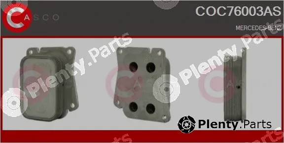 Casco COC76003AS — Oil Cooler, engine oil