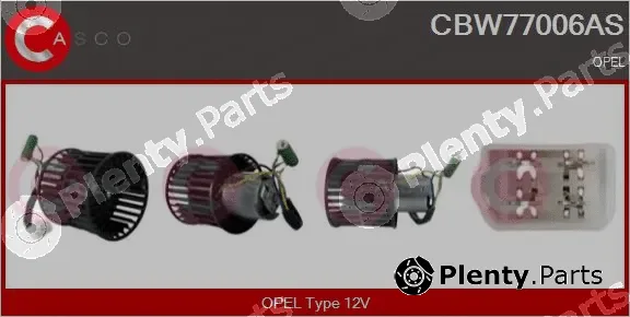 Casco CBW77006AS — Interior Blower