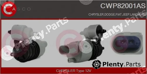 Casco CWP82001AS — Washer Fluid Pump, window cleaning