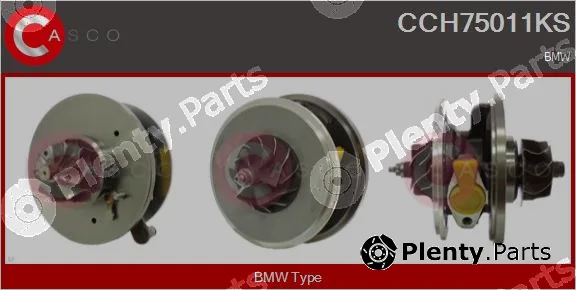 Casco CCH75011KS — Core assembly, turbocharger