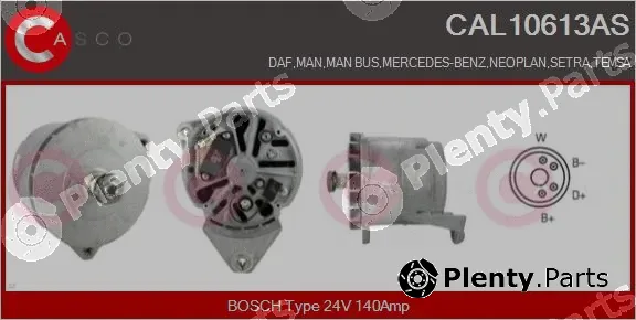 Casco CAL10613AS — Alternator