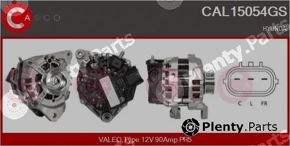 Casco CAL15054GS — Alternator