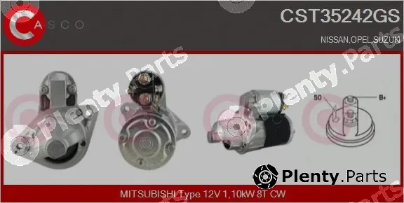 Casco CST35242GS — Starter