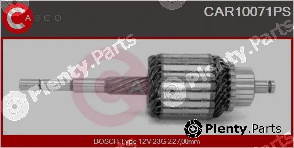 Casco CAR10071PS — Armature, starter