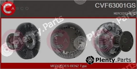 Casco CVF63001GS — Clutch, radiator fan