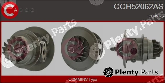 Casco CCH52062AS — Core assembly, turbocharger