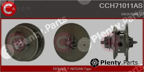 Casco CCH71011AS — Core assembly, turbocharger
