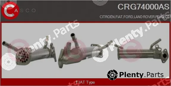 Casco CRG74000AS — Cooler, exhaust gas recirculation
