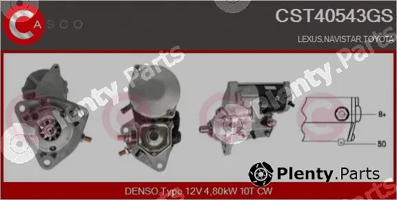 Casco CST40543GS — Starter