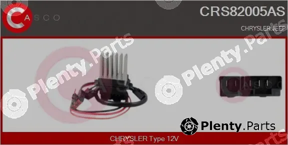 Casco CRS82005AS — Resistor, interior blower
