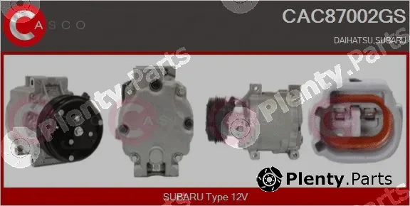 Casco CAC87002GS — Compressor, air conditioning