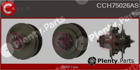 Casco CCH75026AS — Core assembly, turbocharger