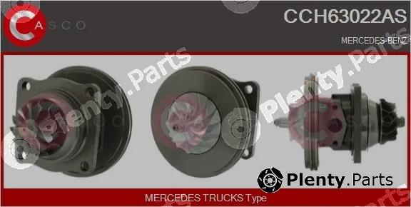 Casco CCH63022AS — Core assembly, turbocharger