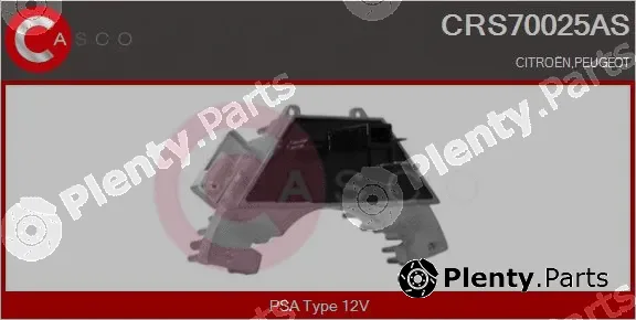 Casco CRS70025AS — Resistor, interior blower