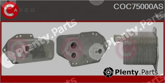 Casco COC75000AS — Oil Cooler, engine oil