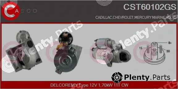 Casco CST60102GS — Starter