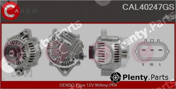 Casco CAL40247GS — Alternator
