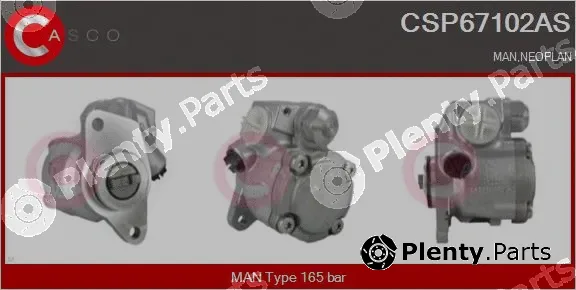 Casco CSP67102AS — Hydraulic Pump, steering