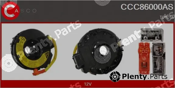Casco CCC86000AS — Clockspring, airbag