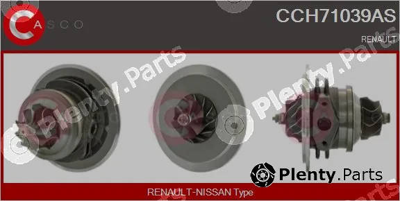 Casco CCH71039AS — Core assembly, turbocharger