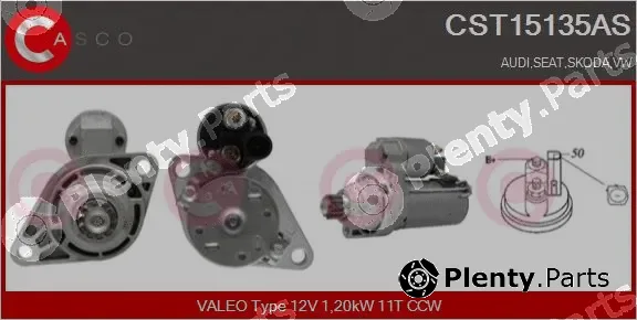Casco CST15135AS — Starter
