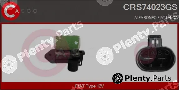 Casco CRS74023GS — Series resistor, electric motor (radiator fan)