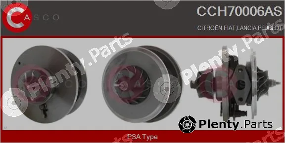 Casco CCH70006AS — Core assembly, turbocharger