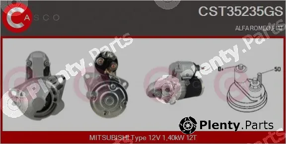 Casco CST35235GS — Starter