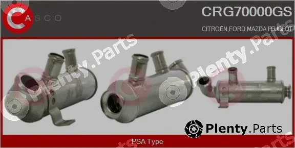 Casco CRG70000GS — Cooler, exhaust gas recirculation
