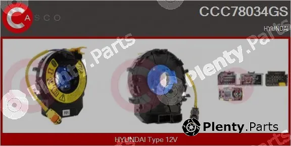 Casco CCC78034GS — Clockspring, airbag