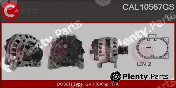 Casco CAL10567GS — Alternator