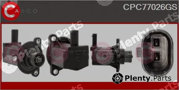 Casco CPC77026GS — Recirculating Air Valve, charger