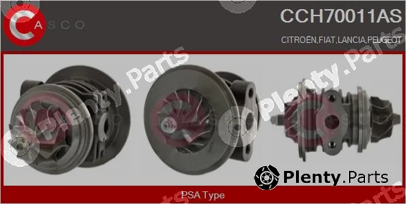 Casco CCH70011AS — Core assembly, turbocharger