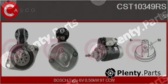 Casco CST10349RS — Starter