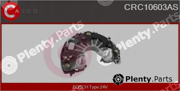 Casco CRC10603AS — Rectifier, alternator