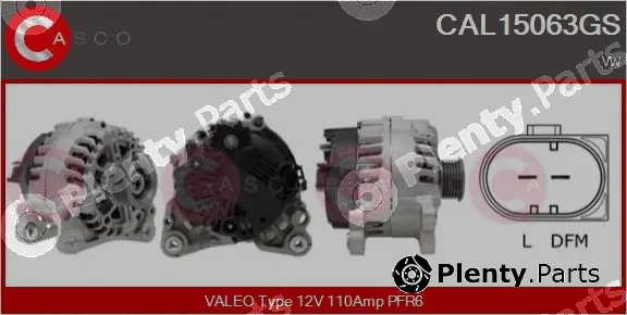 Casco CAL15063GS — Alternator