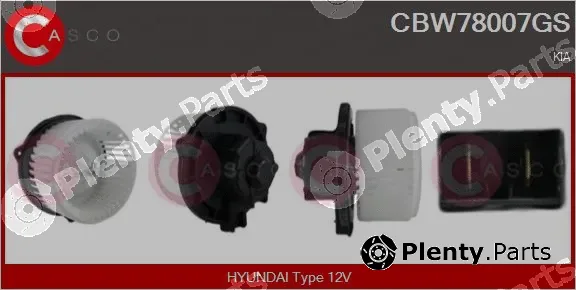 Casco CBW78007GS — Interior Blower
