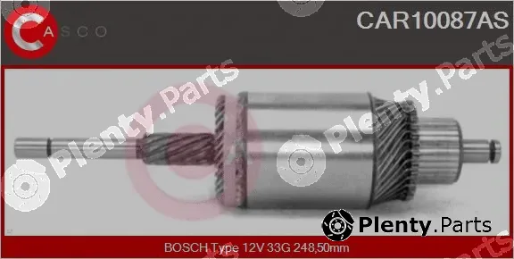Casco CAR10087AS — Armature, starter