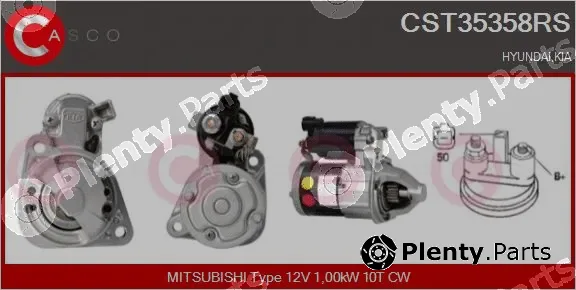 Casco CST35358RS — Starter