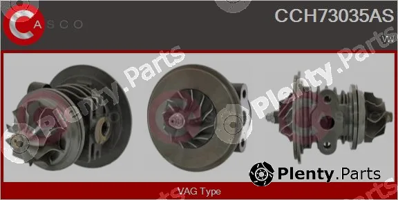 Casco CCH73035AS — Core assembly, turbocharger