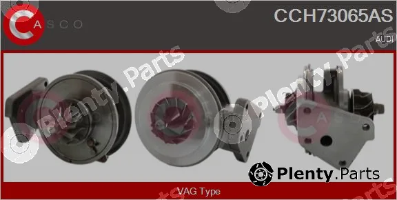 Casco CCH73065AS — Core assembly, turbocharger