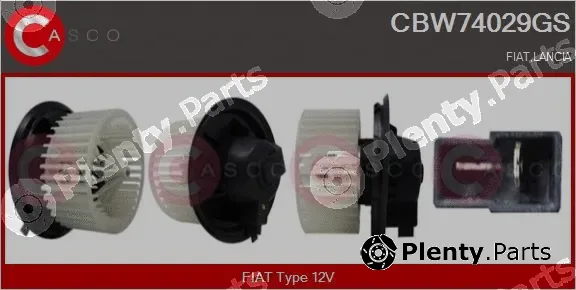 Casco CBW74029GS — Interior Blower